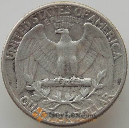 США 25 центов квотер 1942 KM164 VF арт. 12504