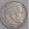 Германия монета 5 марок (рейхсмарок) 1936 А КМ86 VF  арт. 47784