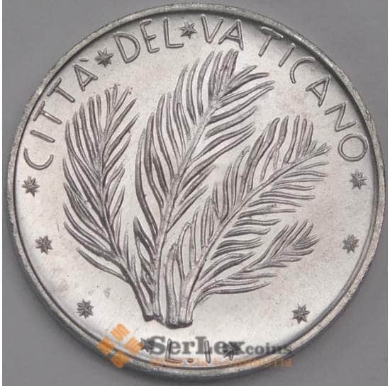 Ватикан монета 1 лира 1972 КМ116 UNC арт. 42425