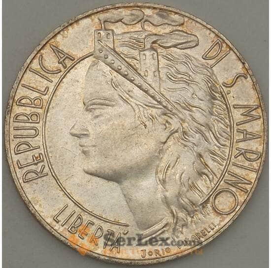 Сан-Марино 500 лир 1986 КМ196 AU (n17.19) арт. 21407