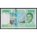 Габон 5000 франков 2002 Р409Аа UNC арт. 52334