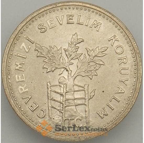 Турция 1000 лир 1990 КМ996 UNC Охрана окружающей среды (J05.19) арт. 18083