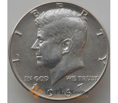 Монета США 1/2 доллара 1967 КМ202а XF Кеннеди арт. 12386