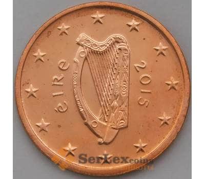 Монета Ирландия 2 цента 2015 BU Из Набора арт. 28581