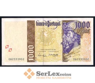 Банкнота Португалия 1000 эскудо 1998 Р188 AU арт. 39973