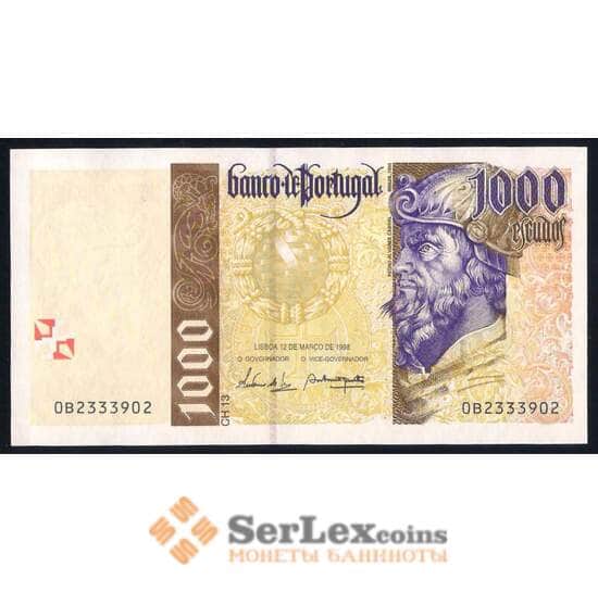 Португалия 1000 эскудо 1998 Р188 AU арт. 39973 Португалия 1000 эскудо 1998 Р188 AU арт. 39973