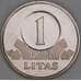 Литва 1 лит 2008 КМ111 UNC арт. 53361