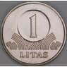 Литва 1 лит 2008 КМ111 UNC арт. 53361