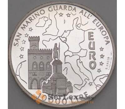 Монета Сан-Марино 10000 лир 1996 КМ342 Proof (n17.19) арт. 21403