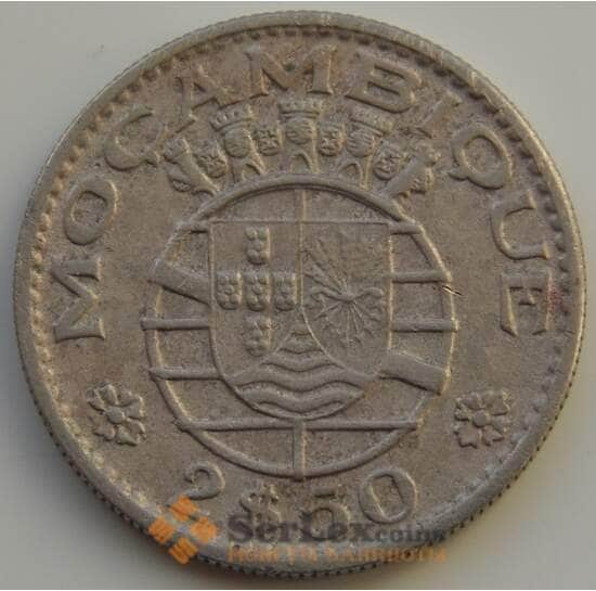 Мозамбик 2,5 эскудо 1952-1973 КМ78 VF арт. 9007