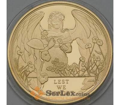 Монета Гибралтар 1 крона 2017 UC331 Proof 100 лет битве при Ипре арт. 38504
