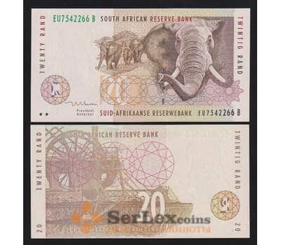 Южная Африка / ЮАР 20 ранд (рэнд) ND 1993-1999 Р124b UNC арт. 54436
