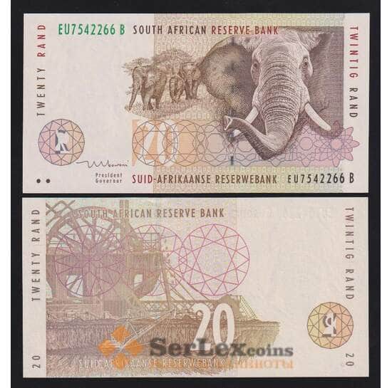 Южная Африка / ЮАР 20 ранд (рэнд) ND 1993-1999 Р124b UNC арт. 54436