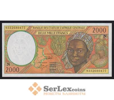 Экваториальная Гвинея 2000 франков 1993 Р503Nа UNC арт. 52179