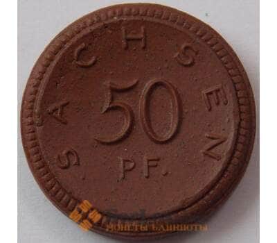 Германия Нотгельд 50 пфеннигов 1921 Фарфор Саксония Sachsen (J05.19) арт. 17901