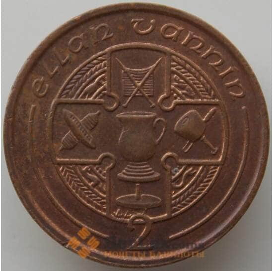 Мэн остров 2 пенса 1994 КМ208 XF арт. 13933