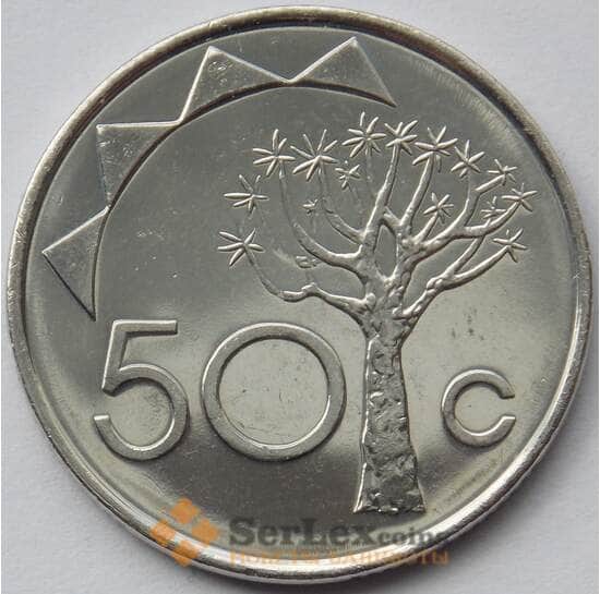 Намибия 50 центов 1993 КМ3 UNC (J05.19) арт. 16713