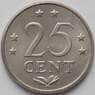 Нидерландские Антиллы 25 центов 1975 КМ11 UNC (J05.19) арт. 15599