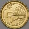 Сингапур 5 центов 2017 КМ345 UNC арт. 22159