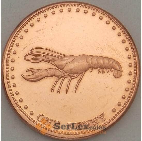 Тристан да Кунья 1 пенни 2008 BU (J05.19) арт. 18211