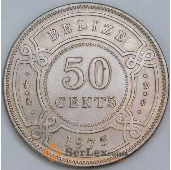 Белиз 50 центов 1975 КМ37 UNC арт. 57178