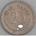 Индия монета 25 пайс 1972-1990 КМ49.1 VF арт. 47401