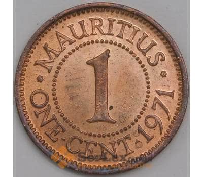 Маврикий 1 цент 1971 КМ31 UNC арт. 40870