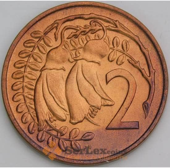 Новая Зеландия 2 цента 1973 КМ32 UNC арт. 46573