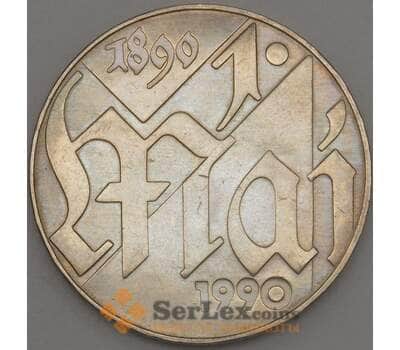 Монета Германия (ГДР) 10 марок 1990 КМ136 AU Первое Мая арт. 20013
