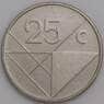 Аруба монета 25 центов 2000 КМ3 XF арт. 47614