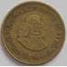 Монета Южная Африка ЮАР 1/2 цента 1962 КМ56 XF (J05.19) арт. 17747