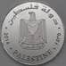 Палестина 5 динар 2014 Prooflike UNUSUAL 38 мм Голубь арт. 26297
