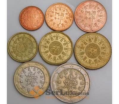 Португалия набор Евро монет 1 цент - 2 евро 2002-2006 (8 шт) XF-AU арт. 45684