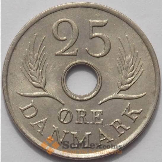 Дания 25 эре 1968 КМ855 AU (J05.19) арт. 15587