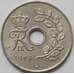 Монета Дания 25 эре 1968 КМ855 AU (J05.19) арт. 15587
