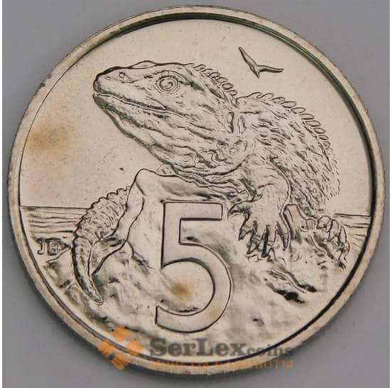 Новая Зеландия 5 центов 1983 КМ34 BU арт. 46600