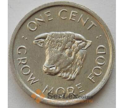 Монета Сейшельские острова 1 цент 1972 КМ17 UNC ФАО (J05.19) арт. 16718