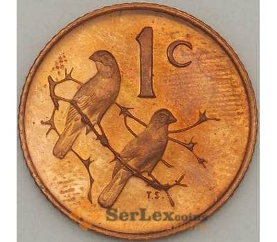 Монета Южная Африка ЮАР 1 цент 1967 КМ65.2 UNC (J05.19) арт. 18239