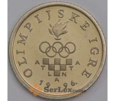 Хорватия монета 1 куна 1996 КМ40 BU Олимпийские Игры, Атланта 1996 арт. 43267