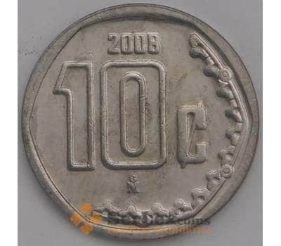 Монета Мексика 10 сентаво 2008 КМ547 XF арт. 39084