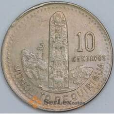 Гватемала 10 сентаво 1991 КМ277 UNC арт. 57583
