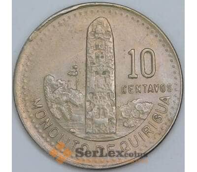 Гватемала 10 сентаво 1991 КМ277 UNC арт. 57583