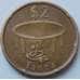 Монета Фиджи 2 доллара 2014 КМ337 VF арт. 6749