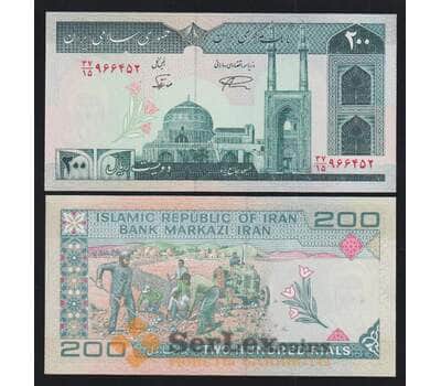 Иран 200 риалов ND 1982-2005 Р136d UNC  арт. 51912