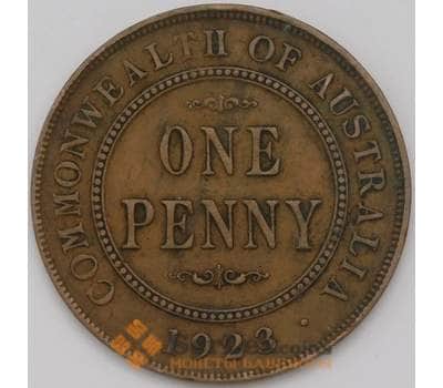 Монета Австралия 1 пенни 1923 КМ23 VF+ арт. 12295