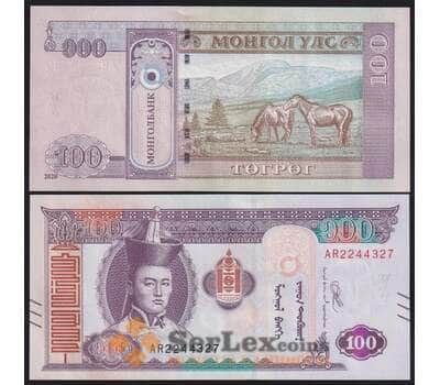Монголия банкнота 100 тугриков 2020 Р73 UNC арт. 43699