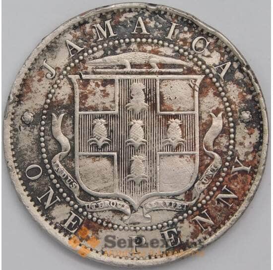 Ямайка 1 пенни 1920 КМ26 VG арт. 40456