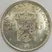Монета Кюрасао 2 1/2 гульдена 1944 КМ46 UNC  арт. 12216