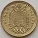 Монета Испания 1 песета 1975 КМ806 UNC арт. 13091