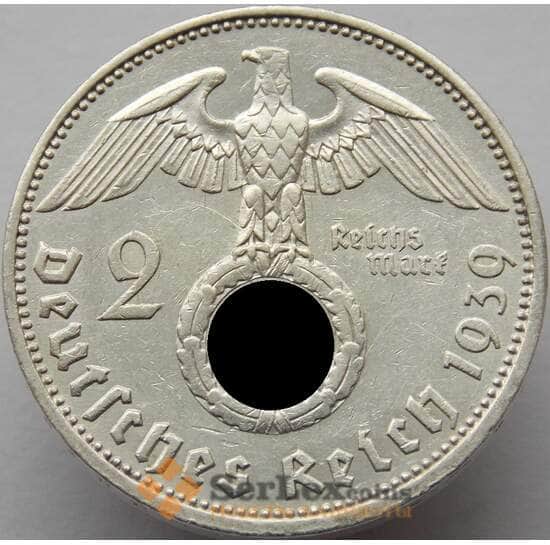 Германия 2 марки 1939 A КМ487 VF- арт. 8951